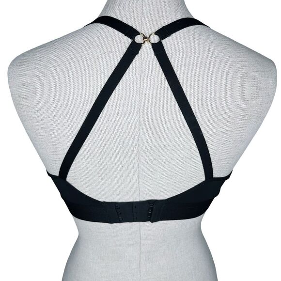 LIVELY The Spacer T-Shirt Bra sz 34C Set of TWO * Gray Black Wireless No Wire - Picture 12 of 15